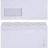 Oyal 30008007 Beyaz Pencereli 90 gr 100'lü Kare Zarf