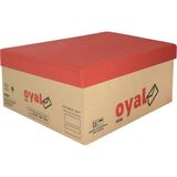 Oyal Diplomat Zarf 500 Lü 105x240 mm Penceresiz Kırmızı Renkli Kırtasiye Ürünü