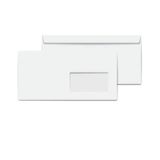 Oyal Diplomat Zarf Beyaz Pencereli Silikonlu 90 Gr. 10.5 Cm X 24 Cm 100'Lü Paket