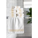 OYALI Gold Jakarlı Kadife Mutfak Ve El Havlusu 30*50 Cm 3 Adet
