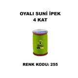 OYALI Suni Ipek 4 Kat Iplik Nakış Iğne Oyası Tığ Oyası Etuval Tek Makara Net 35gr Renk Kodu 255