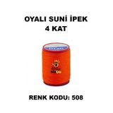 OYALI Suni Ipek 4 Kat Iplik Nakış Iğne Oyası Tığ Oyası Etuval Tek Makara Net 35gr Renk Kodu 508