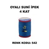 OYALI Suni Ipek 4 Kat Iplik Nakış Iğne Oyası Tığ Oyası Etuval Tek Makara Net 35gr Renk Kodu 542
