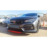 Oyd Oto Aksesuar Honda City Ön Tampon Eki Bodykit 4 Parça Kırmızı