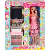 Oyd02390 Bebek Ve Aynalı Lavabo Oyun Seti Oyuncak