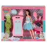 Oydaş Oyuncak 02453 Cindy Doll Dolaplı Makyaj Masalı Bebek