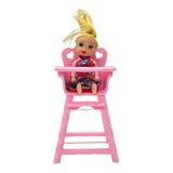 Oydaş Oyuncak Anlily 3+ Yaş Mama Sandalyeli Bebek Evcilik Seti - 02433 Renkli Oyun Seti Parça Sayısı 2