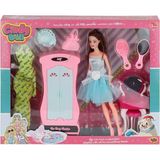 oydaş oyuncak Cindy Doll Dolaplı Makyaj Masalı Bebek