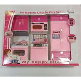 Oydaş Oyuncak My Kitchen Play Set 1 Parça Kız Çocuklar İçin Yaratıcı Bloklar Temalı Eğlenceli Oyun