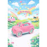 oydaş oyuncak Oyuncak Araba, Oyuncak Pembe Araba, Oyuncak Sevimli Araba, Kız Çocuk Oyuncağı