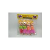 oydaş oyuncak Parmak Barbie Et Bebek 4lü