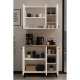 Öykü 90 Cm 18Mm Mdf Tezgahlı Mutfak Dolabı Hazır Mutfak Ünitesi