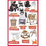 Öykü Bebek Diyarı Öykü Bebek Dunyası Lucca King Yeni Doğan Bebek Çeyiz Seti (14 Parça) Bebeğiniz Için Full Set - Kahverengi