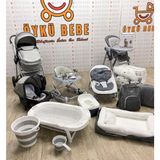Öykü Bebek Diyarı Uzay Yeni Doğan Çeyiz Seti Lüx Bebek Çeyiz Seti - Gri