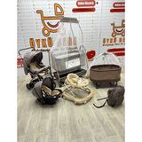 Öykü Bebek Dunyası 11 Parça Yeni Doğan Bebek Çeyiz Seti Full Set - Kahverengi