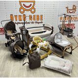 Öykü Bebek Dunyası 13 Parça Yeni Doğan Bebek Çeyiz Seti Full Set - Kahverengi