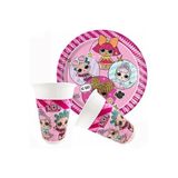 Öykü Lol Bebek Bardak Ve Tabak Set 8 Li