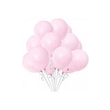 ÖYKÜ SÜS Pembe Makaron Balon 8 Adet