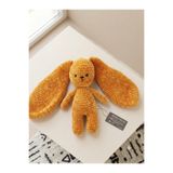Öyküm Kadife El Yapımı Örgü Amigurumi Tavşan Uyku Arkadaşı Oyuncak