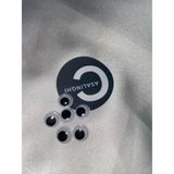 Oynar Göz Küçük Boy Siyah Beyaz Oynargöz 10 mm Okul Kurs Hobi Sanatsal Malzemeler 1 Paket - 41 Delft Blue