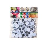 Oynar Goz Siyah 8 Mm 50 Li 1 Paket Oynayan Goz 8Mm Hobi Tasarim Anasinifi Kres Etkinlik Elisi