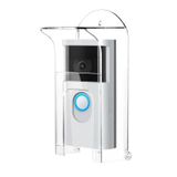 OYOCAM Şeffaf Plastik Kapı Zili Yağmur Kapağı Halka, Göz Kırpma, Google Nest, Eufy, Arlo, Kasa Video Kapı Zili, Su Geçirmez Koruyucu Kalkan Kapı Zili Düğmesi Kapağı Hava Engelleme Kapağı ile Uyumlu