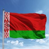 Oysal Bayrak Belarus Bayrağı Raşel Kumaş Dijital Baskı 200 x 300 - Renkli - 1 Adet