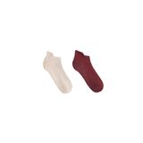 Oysho 2 çift poliamid karışımlı Sneaker çoraplar; yoga ve pilates
