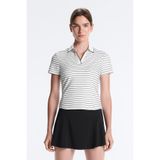 Oysho Comfortlux çizgili kısa kollu polo tişört