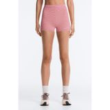 Oysho High rise Comfortlux 5 cm çizgili hot pant