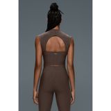 Oysho İnce çizgili Compressive kısa kollu tank top