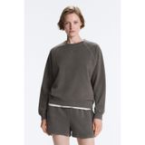 Oysho Pamuklu bisiklet yaka sweatshirt
