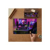 Oyun Alanı - Eğlence- Bilgisayar Tasarımı 240 Parça Ahşap Puzzle Ahşap Kutuda MPY50254