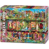 Oyun Aletleri Raftaki Bahçe, 2000 Parça Puzzle