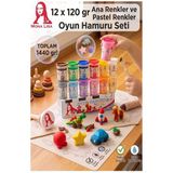 Oyun Hamuru 12 Renk 1 Paket Monalisa 12 Li Ana Ve Pastel Oyun Hamuru Kurumaya Karşı Dirençli Okul Öncesi Kreş Yumuşak