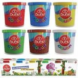 Oyun Hamuru 6 Renk 1 Paket 6 Lı Oyun Hamuru 600 gr Canlı Renkler - Çok Renkli