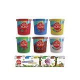 Oyun Hamuru 6 Renk 1 Paket 6 Lı Oyun Hamuru 600 Gr Canlı Renkler