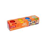 Oyun Hamuru Küçük Boy 4 Renk 300 gr. (L8240)