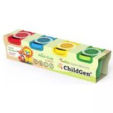 Oyun Hamuru Minicup - 4'Lü Ana Renkler Set (4X65 Gr) (5 Adet)