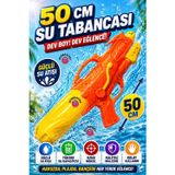 Oyun Kafası 50 cm Büyük Boy Su Tabancası | Uzun Menzilli Güçlü Su Atışı | Pompalı Yazlık Su Oyuncağı | Havuz Deniz Bahçe Plaj Su Silahı