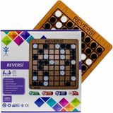 Oyun Kafası Ahşap Reversi, Zeka Oyunu, Strateji, Akıl Oyunu, Eğitici Oyun