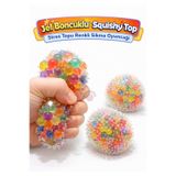 Oyun Kafası Dikenli Jel Boncuklu Stres Topu Squishy Oyuncak Dayanıklı Tasarım