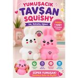 Oyun Kafası Yumuşacık Tavşan Squishy – Ultra Yumuşak Stres Giderici Sevimli Squishy Oyuncak | Karışık 1 Adet Gönderilir