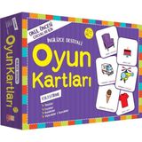 Oyun Kartları - Eşleştirme: Taşıtlar Eşyalar Kıyafetler Yiyecekler - İçecekler - İngilizce Destekli