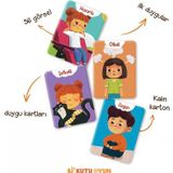 Oyun Kartları Ve Kitap Seti - Duygu Konuşma Kartları
