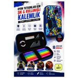 Oyun Konsolu Kabartmalı Bölmeli Kalemlik 1 Adet P-6011 Erkek Çocuk Okul Kalem Kutusu 3 Boyutlu Joystick Hediyelik