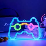 Oyun Konsolu Neon LED Lamba: USB ve Pilli, Duvar/Masa Dekorasyonu