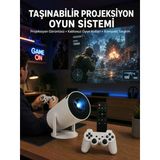 Oyun Konsolu Uyumlu Kablosuz Projeksiyon Cihazı Ev Sinema Deneyimi Yeni Nesil