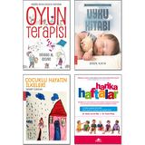 Oyun Terapisi - Virginia M. Axline - Uyku Kitabı - Eren Kaya - Çocuklu Hayatın İlkeleri - Demet Ilıkkan - Harika Haftalar - Hetty Van De Rijt - 4’lü Çocuk Eğitimi Kitap Seti
