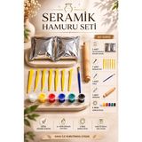 Oyun ve Sanat Seramik Hamuru Kil Çamuru Oyun Hamuru Elişi Etkinlik Başlangıç Seti